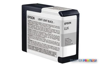 Epson Light Light Black Ink Cartridge, 80 ml (T630900)