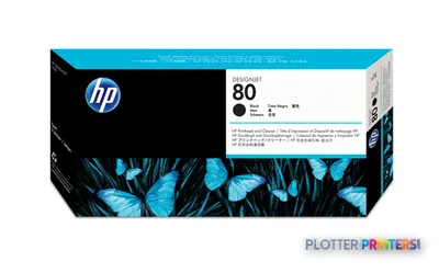 HP 80 Black DesignJet Printhead and Printhead Cleaner print head Thermal inkjet