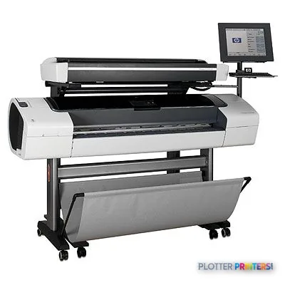 HP Designjet T1120 HD Multifunction Printer product image showing front view with control panel