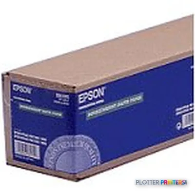 Epson Doubleweight Matte Paper Roll, 24" x 25 m, 180g/m²