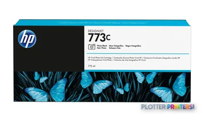 HP 773C 775-ml Photo Black DesignJet Ink Cartridge