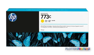 HP 773C 775-ml Yellow DesignJet Ink Cartridge