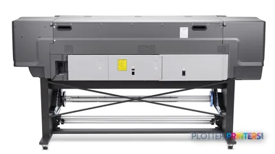 HP Latex 360 Printer product image showing front view of large-format printer with gray and white body