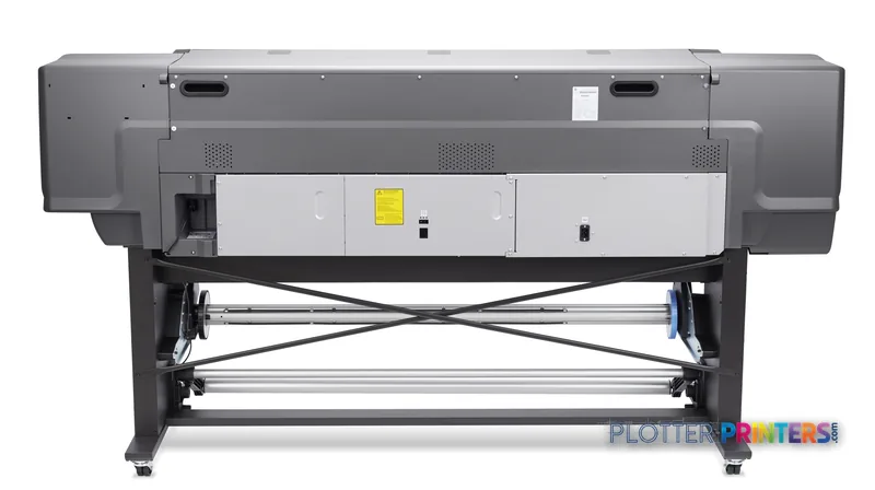 HP Latex 360 Printer product image showing front view of large-format printer with gray and white body