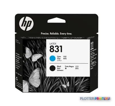 HP 831 Cyan/Black Latex Printhead