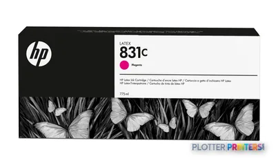 HP 831C 775-ml Magenta Latex Ink Cartridge