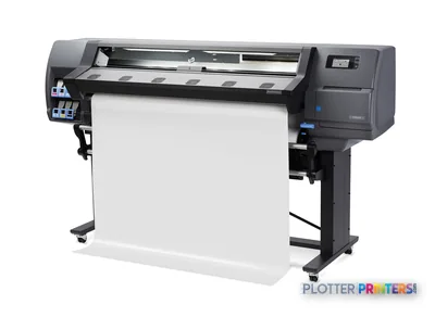 HP Latex 310 Printer product image showing the large-format printer with white media loaded