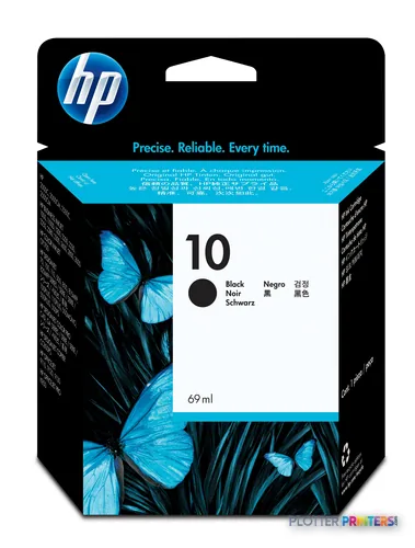 HP 10 Black Ink Cartridge (C4844AE)