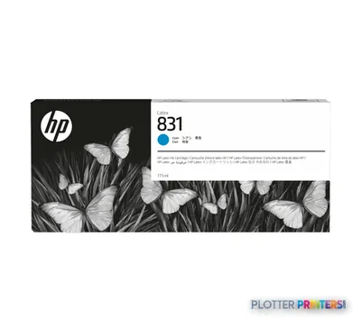 HP 831A 775-ml Cyan Latex Ink Cartridge