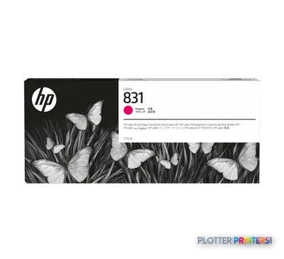 HP 831A 775-ml Magenta Latex Ink Cartridge