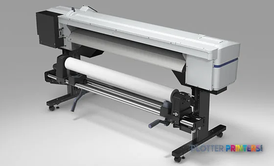 Epson SureColor S30670 large format printer product image showing white and black inkjet printer with roll feed system