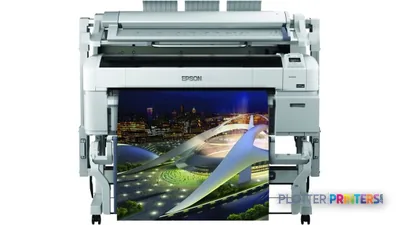 Epson SureColor T5270DR large-format printer front view with color photo output
