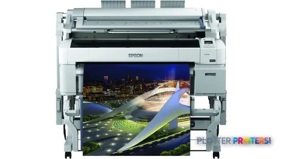 Epson SureColor T5270DR large-format printer front view with color photo output