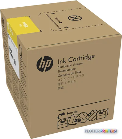 HP 871A 3-liter Yellow Latex Ink Cartridge
