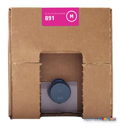 HP 3M 891 10-liter Magenta Latex Ink Cartridge
