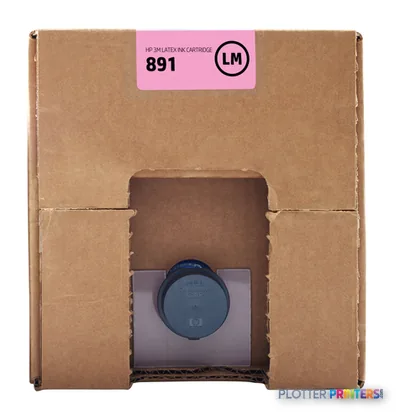 HP 3M 891 10-liter Light Magenta Latex Ink Cartridge