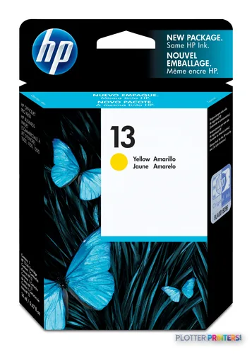 HP 13 Yellow Ink Cartridge, 14 ml (C4817AE)