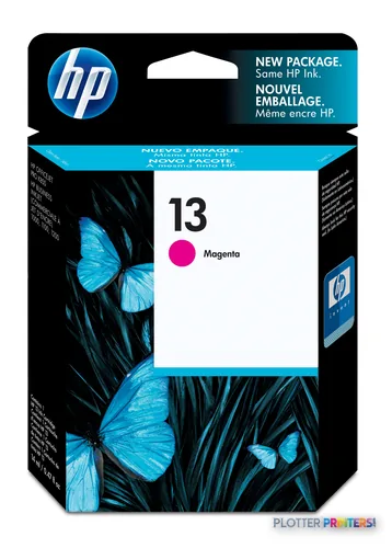 HP 13 Magenta Ink Cartridge, 14 ml (C4816AE)