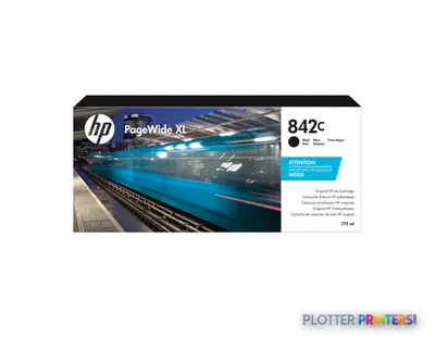 HP 842C 775-ml Black PageWide XL Ink Cartridge