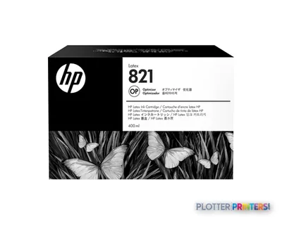 HP 821 400-ml Latex Optimizer Ink Cartridge