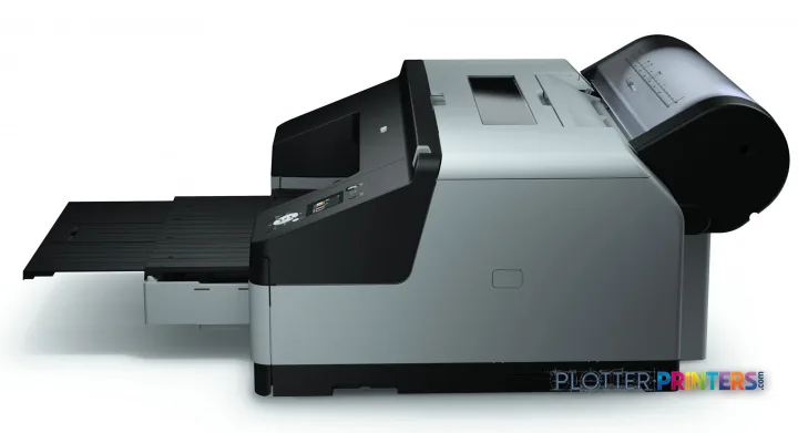 Epson Stylus Pro 4900 Spectro M1 large-format printer product image showing grey and black inkjet device with open paper tray