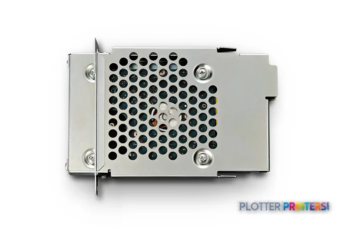 Epson SureColor P7000 Commercial Edition product image showing grey ventilation panel with black circular vents