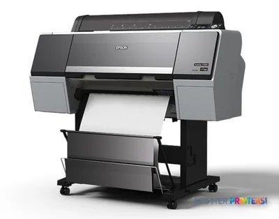 Epson SureColor P9000 Standard Edition large format printer product image showing front view with grey and black chassis