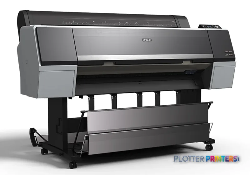 Epson SureColor P9000 Standard Edition large format printer in grey and black, front product view