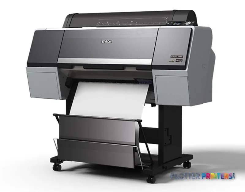 Epson SureColor P9000 Standard Edition large format printer product image showing front view with grey and black chassis