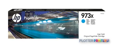 HP 973X High Yield Cyan Original PageWide Cartridge