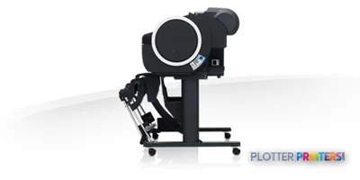 Canon imagePROGRAF iPF670 large format printer product image showing black and grey inkjet device on stand