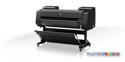 Canon imagePROGRAF PRO-4000S large format printer product image showing front view with stand