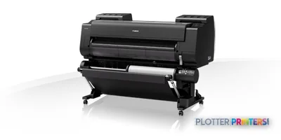 Canon imagePROGRAF PRO-4000S large format printer product image showing front view with open paper tray