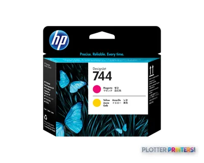 HP 744 Magenta/Yellow DesignJet Printhead