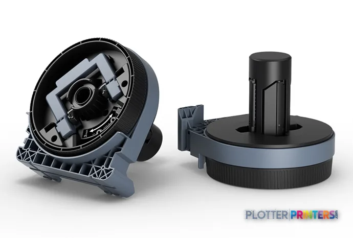 Epson SureColor P10000 Standard Edition product image showing ink cartridge components and drum unit