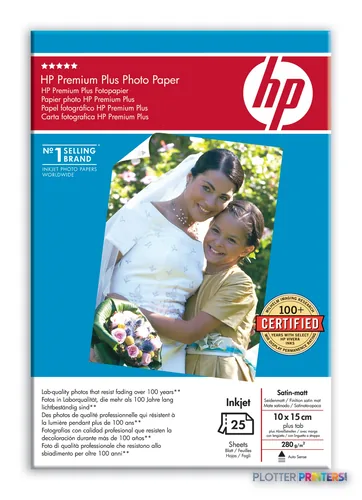 HP Premium Plus Satin-matt White Satin-matte