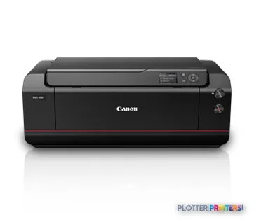 Canon imagePROGRAF PRO-500 large format printer, front view showing black body with control panel