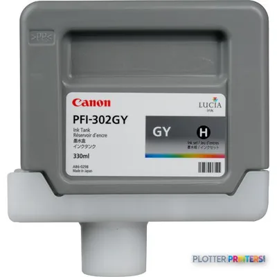 Canon PFI-302GY ink cartridge Original Grey