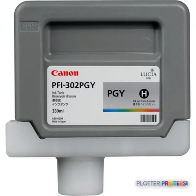 Canon PFI-302PGY ink cartridge Original Photo grey