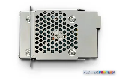 Epson SureColor P8000 product image showing silver and white printer component with perforated ventilation panel and mountin…