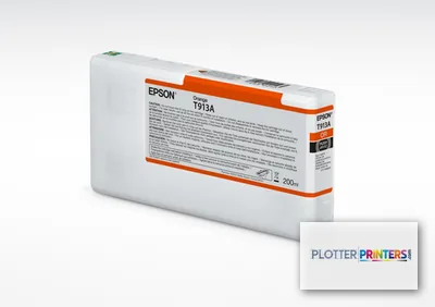 Epson T913A Orange Ink Cartridge (200ml)