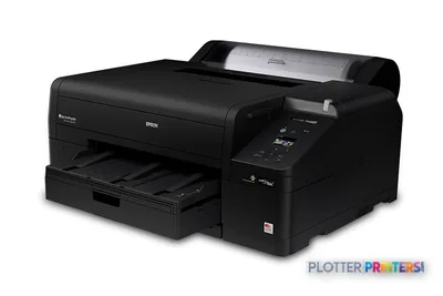 Epson SureColor P5000 Designer Edition large format inkjet printer in black with open paper tray