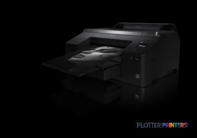 Epson SureColor SC-P5000 STD 240V large-format inkjet printer product image with output tray extended