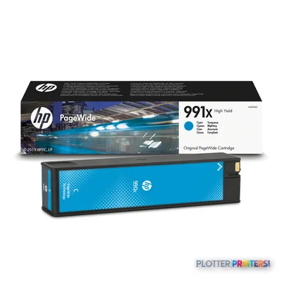 HP 991X High Yield Cyan Original PageWide Cartridge