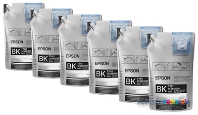 Epson UltraChrome DS High Density Black T741X00 (1Lx6packs)
