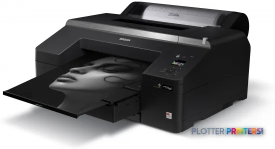 Epson SureColor SC-P5000 Violet 240V large-format printer product image showing front view with open paper tray