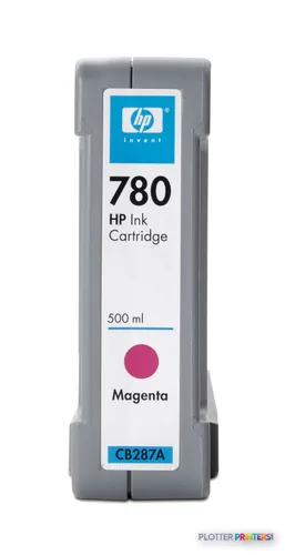 HP 780 Magenta Ink Cartridge, 500 ml (CB287A)
