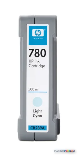 HP 780 Light Magenta Ink Cartridge, 500 ml (CB289A)