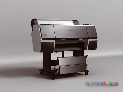 Epson Stylus Pro 7700 large-format printer product image showing front view with paper tray extended