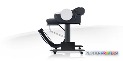 Canon imagePROGRAF iPF610 large format printer product image showing front view with paper feed mechanism